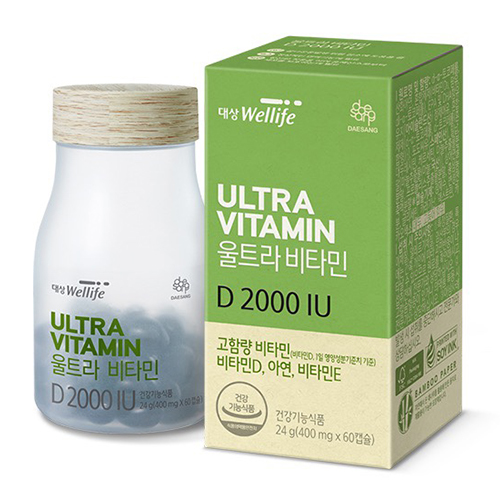 울트라비타민D 2000IU (400 mg×60캡슐) /60일분_1