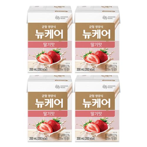 뉴케어 딸기맛 200ml (120팩) 