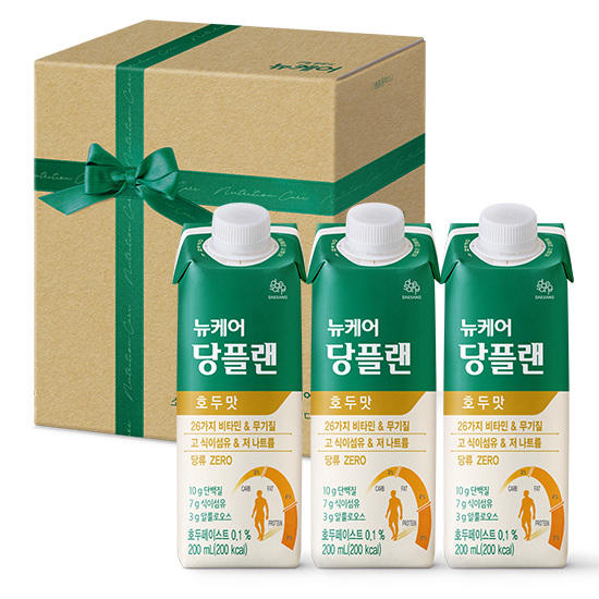 [체험팩] 당플랜 호두맛 200ml (3팩)