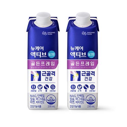 뉴케어 액티브 골든프레임 밀크맛 230ml (48팩)