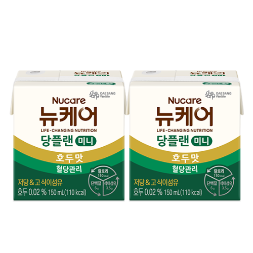 당플랜 미니 호두맛 150ml (60팩)