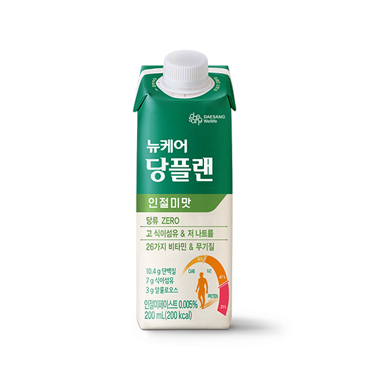 [정기배송] 당플랜 인절미맛 200ml (30팩) 