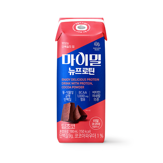 마이밀 마시는 뉴프로틴 딥초코 190ml (48팩) + 적립금 3,000원 증정_3