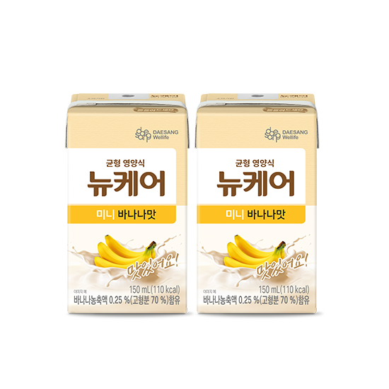 뉴케어 미니 바나나맛 150ml (48팩)