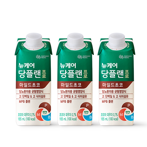 [체험팩] 당플랜 프로 마일드초코 165ml (3팩) _2