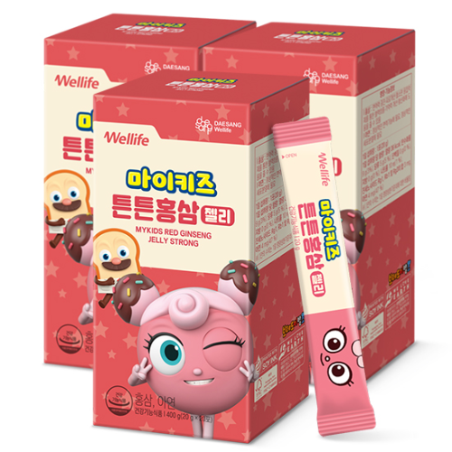 마이키즈 튼튼 홍삼 젤리 20개X3 /60일분