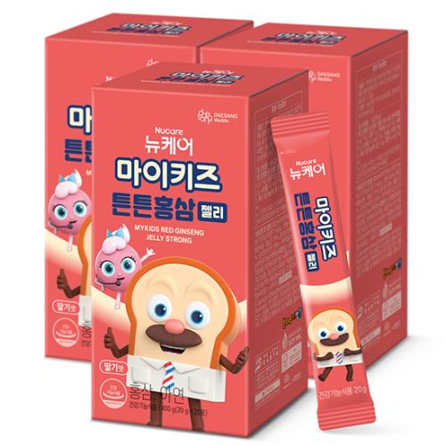 마이키즈 튼튼 홍삼 젤리 20개X3 /60일분 