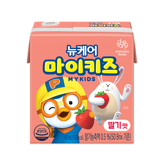 [정기배송] 뉴케어 마이키즈 딸기맛 150ml (24팩)_1