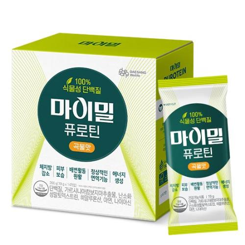 마이밀 퓨로틴 곡물맛 스틱 (19gx14포) /7회분 *유통기한:2024년 11월