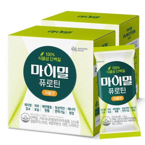 마이밀 퓨로틴 곡물맛 스틱 (19gx14포)X2 /14회분