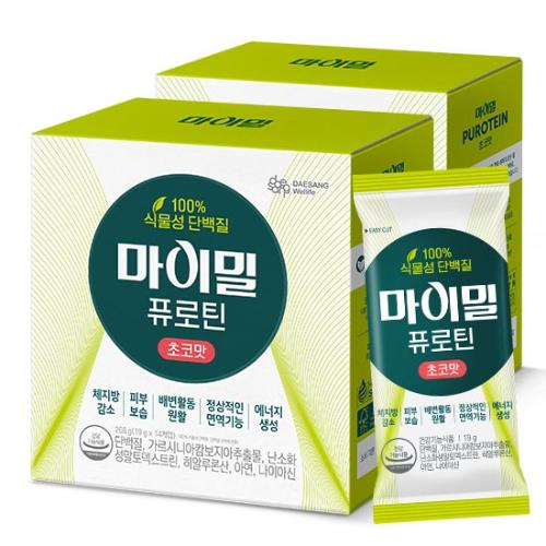 마이밀 퓨로틴 초코맛 스틱 (19gx14포)X2 /14회분