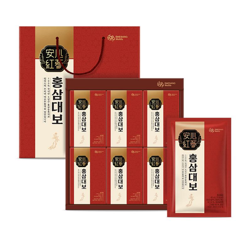 [웰니스 레터] 홍삼 대보 (40 mlx24포) + 엄목레 바디필링패드 3종 각 1매 증정_2