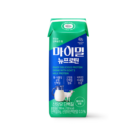 마이밀 뉴프로틴 산양유 단백질 190ml (48팩) + 마이밀 프로틴 블랙 1EA 증정_3