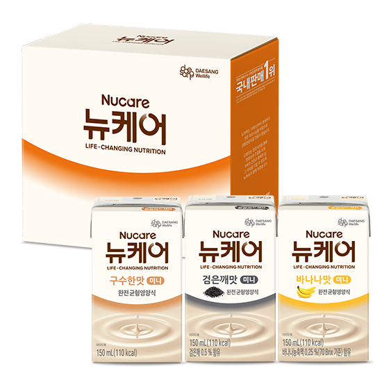 [체험팩] 뉴케어 미니 3종 체험팩 (미니 구수한맛/검은깨맛/바나나맛)_1