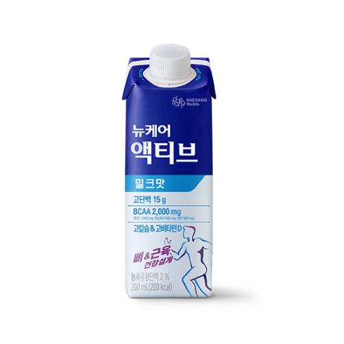 뉴케어 액티브 밀크맛 200ml (24팩)