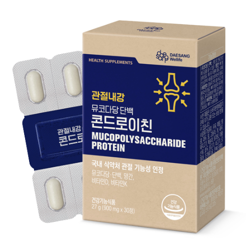 관절내강 뮤코다당 단백 콘드로이친(PTP) (900 mgx30정) /15일분