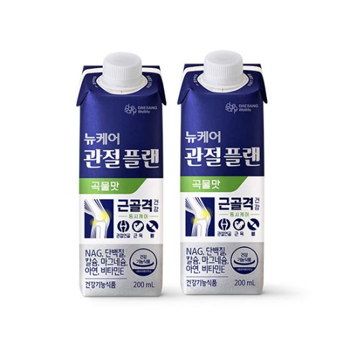 뉴케어 관절플랜 곡물맛 200ml (48팩)