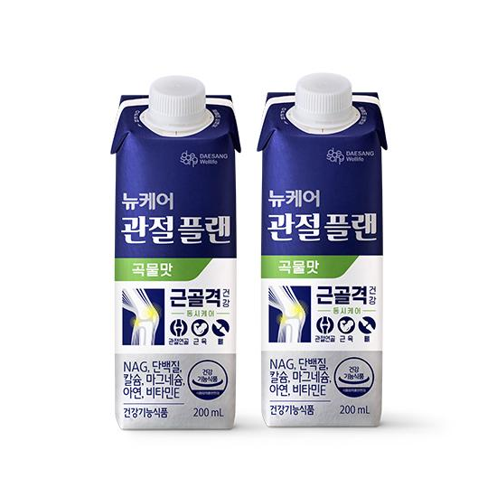 뉴케어 관절플랜 곡물맛 200ml (48팩) + 신세계 상품권 5천원권 증정(2월 4주차 지급)_2