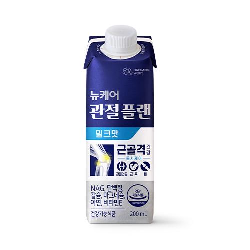 뉴케어 관절플랜 밀크맛 200ml (24팩) 유통기한 : 2025년1월20일까지