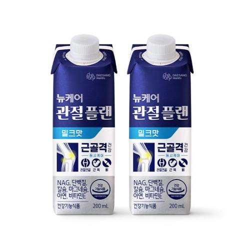 뉴케어 관절플랜 밀크맛 200ml (48팩)