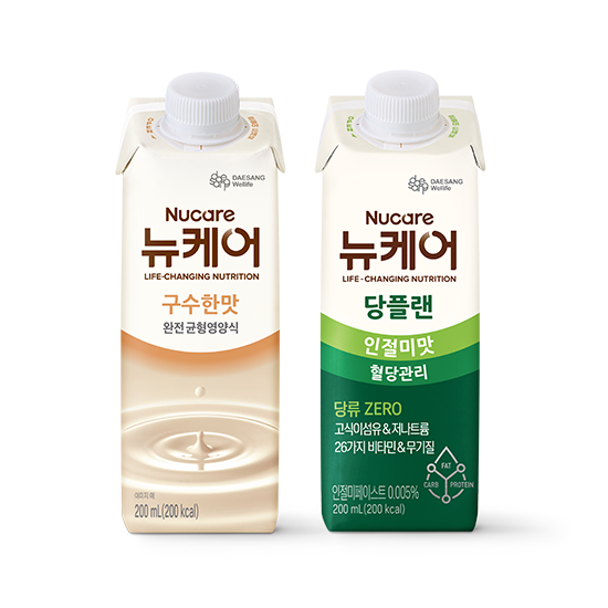 뉴케어 구수한맛 200ml (30팩) + 당플랜 인절미맛 200ml (30팩) _1