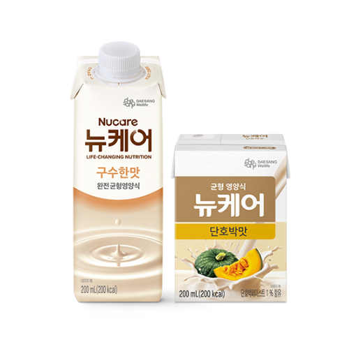 뉴케어 구수한맛 200ml (30팩) + 뉴케어 단호박맛 200ml (30팩)