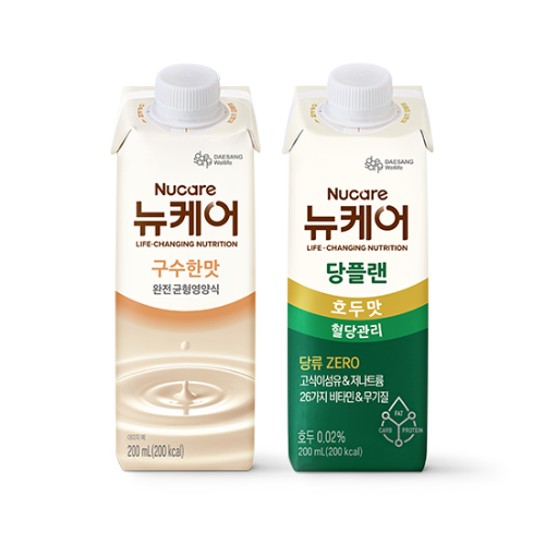 뉴케어 구수한맛 200ml (30팩) + 당플랜 호두맛 200ml (30팩)