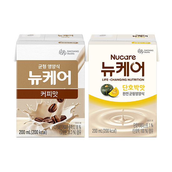 뉴케어 커피맛 200ml (30팩) + 단호박맛 200ml (30팩)_1