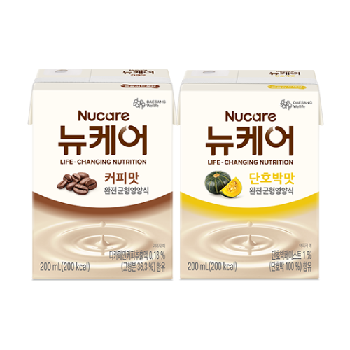 뉴케어 커피맛 200ml (30팩) + 단호박맛 200ml (30팩)