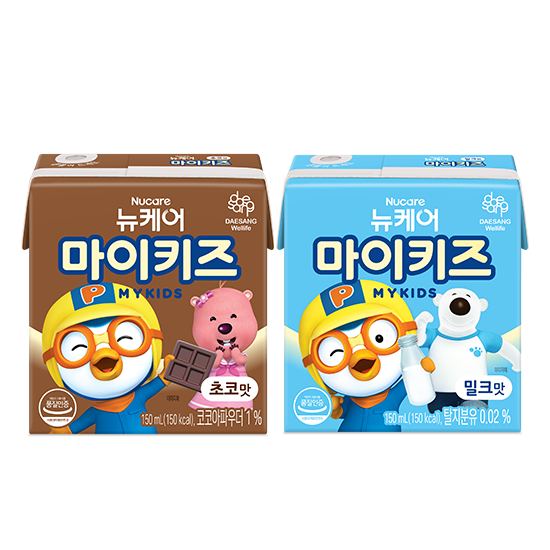 뉴케어 마이키즈 밀크맛 150ml (24팩) + 초코맛 150ml (24팩)_1