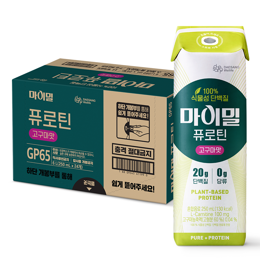 [핫딜특가] 마이밀 퓨로틴 고구마맛 250ml (24입)_1