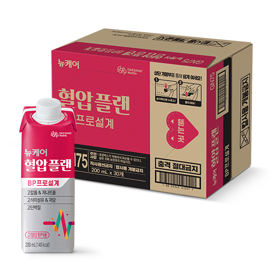 [핫딜특가] 뉴케어 혈압플랜 200ml (30팩) + 포토리뷰 작성시 적립금 5,000원 적립(12월 4주차 지급)_2