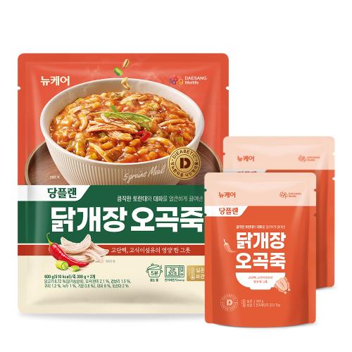 당플랜 닭개장 오곡죽 (600g)X1