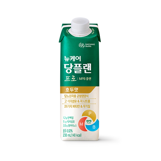 [당뇨와건강 히든특가] 당플랜 프로 호두맛 230ml (24팩) _1