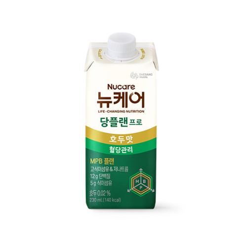 [당뇨와건강 히든특가] 당플랜 프로 호두맛 230ml (24팩) 