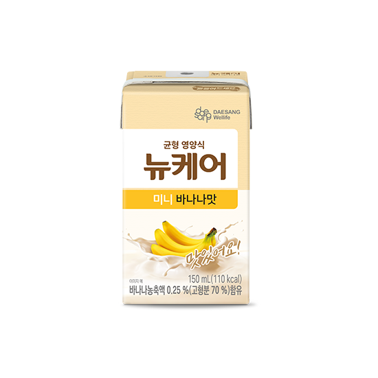 뉴케어 미니 바나나맛 150ml (24팩) + 당플랜 오곡죽 3종 (삼계 1EA+소고기 1EA+닭개장 1EA)_2