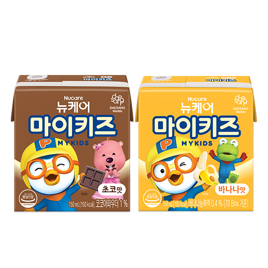 뉴케어 마이키즈 바나나맛 150ml (24팩) + 초코맛 150ml (24팩)_1