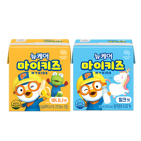 뉴케어 마이키즈 바나나맛 150ml (24팩) + 밀크맛 150ml (24팩) _1