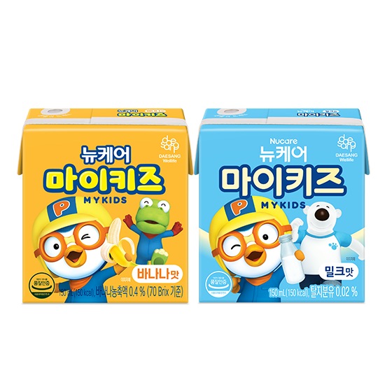 뉴케어 마이키즈 바나나맛 150ml (24팩) + 밀크맛 150ml (24팩) _1