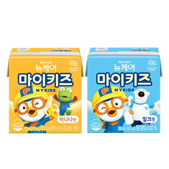 뉴케어 마이키즈 바나나맛 150ml (24팩) + 밀크맛 150ml (24팩)_1