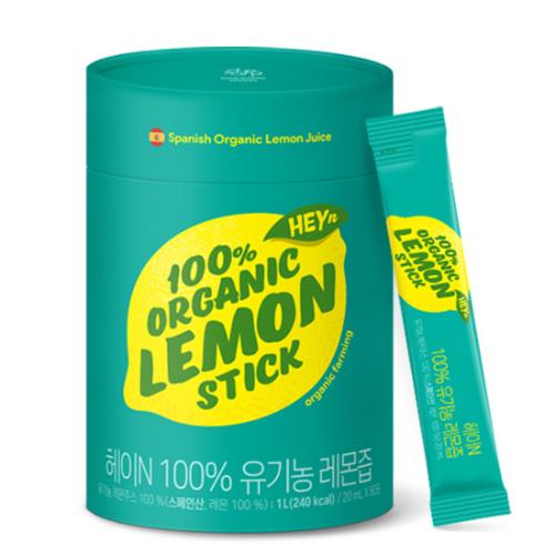헤이N 레몬 100% 유기농 레몬즙 (20ml x 50포)