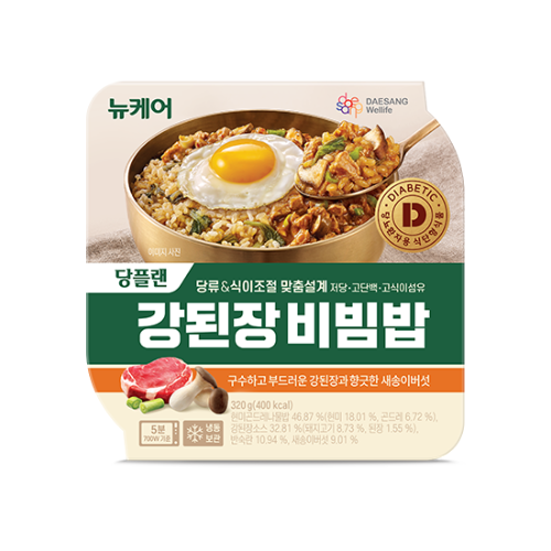 뉴케어 당플랜 강된장 비빔밥 320g (3EA)