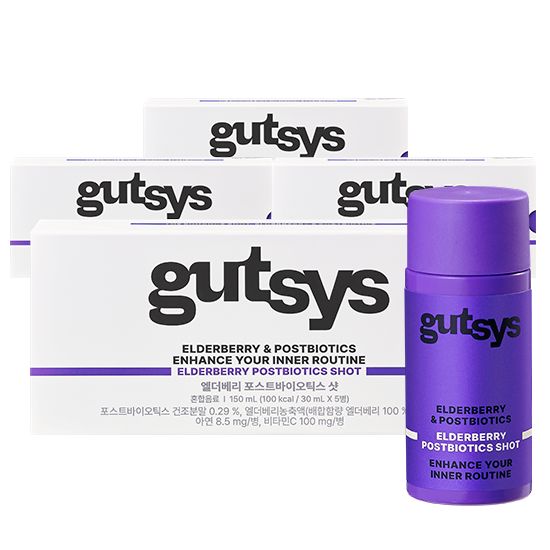 [2+2] gutsys 것시스 엘더베리 포스트바이오틱스 샷 (30 mL×5병)X4 /20일분_1