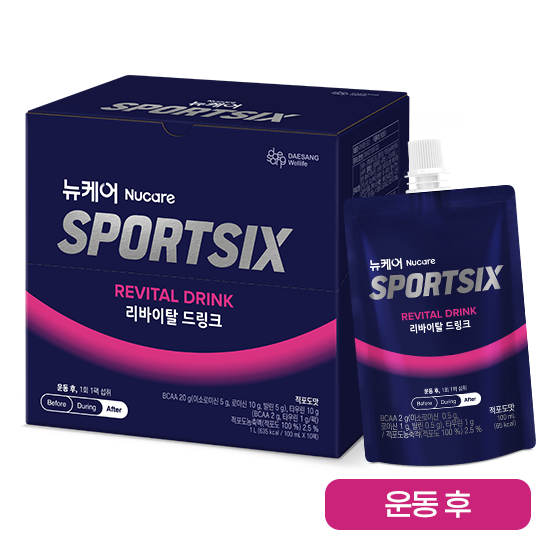 [히든특가] 뉴케어 스포식스 리바이탈 드링크 (100ml×10팩)_1