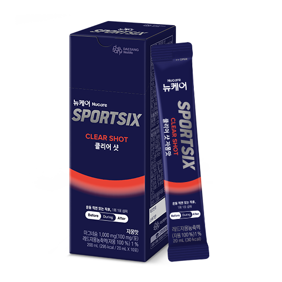 [히든특가] 뉴케어 스포식스 클리어 샷 (20ml×10포)_3