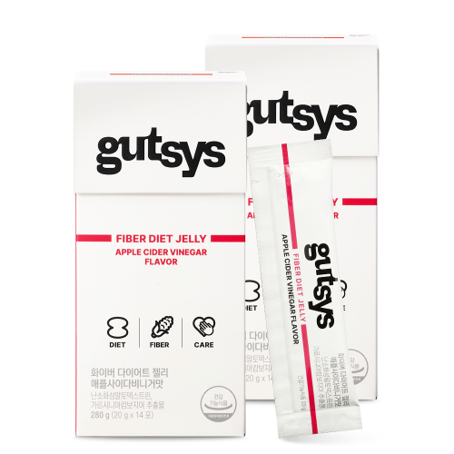 gutsys 화이버 다이어트 젤리 (20 gX14포)X2 /28일분 