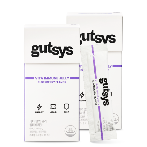 gutsys 비타 면역 젤리 (20 gX14포)X2 /28일분