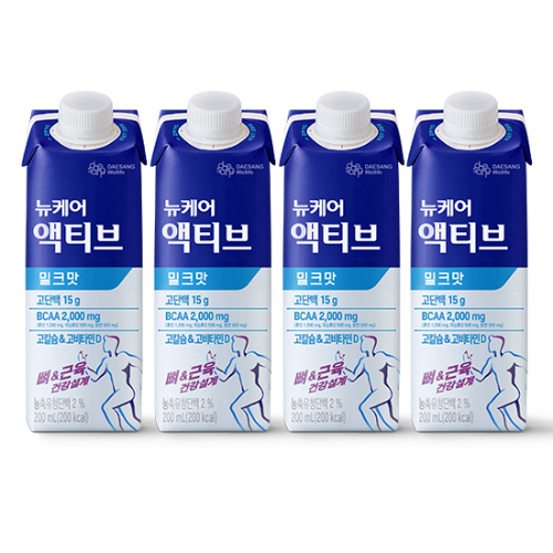 뉴케어 액티브 밀크맛 200ml (96팩)