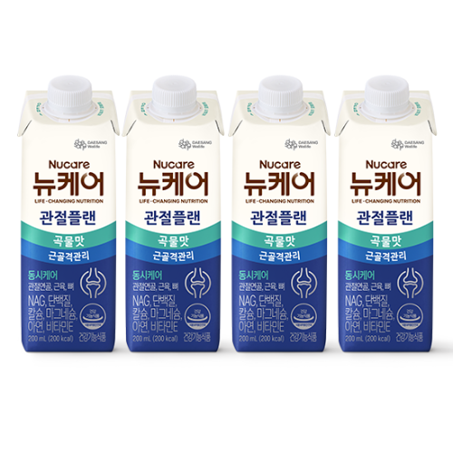 뉴케어 관절플랜 곡물맛 200ml (96팩)