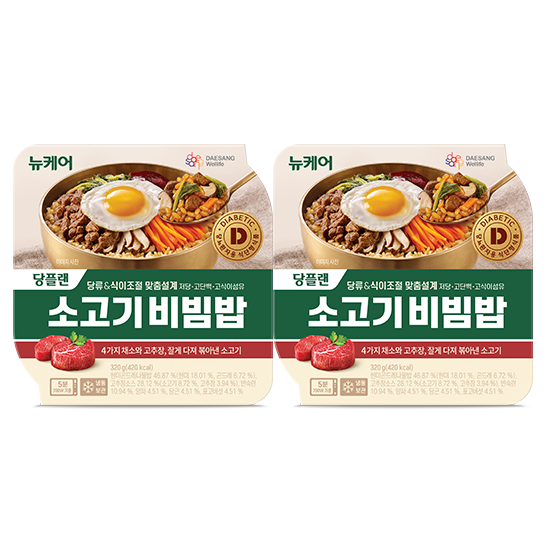 [2+1] 뉴케어 당플랜 소고기 비빔밥 320g (2EA) + 당플랜 소고기 비빔밥 (1EA) 증정_2